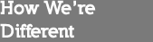 Part Time CMOs: How We Are Different
