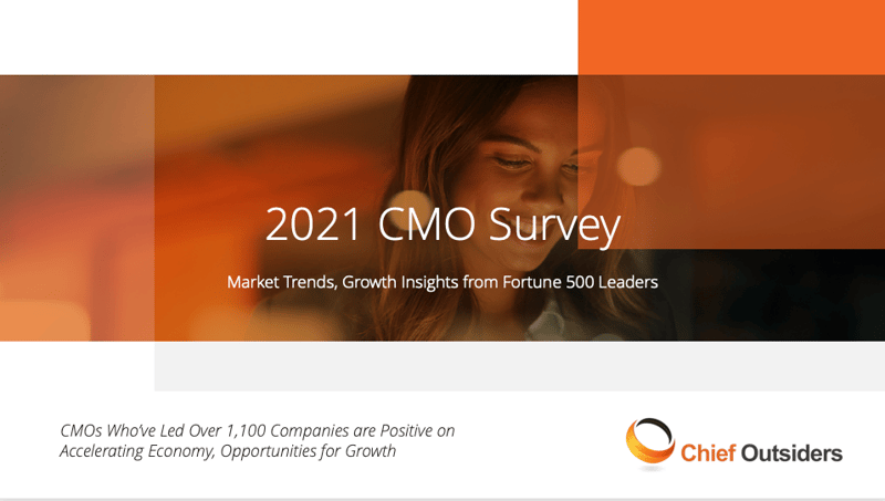 2021 CMO Survey: Market Trends, Growth Insights from Fortune 500 Leaders