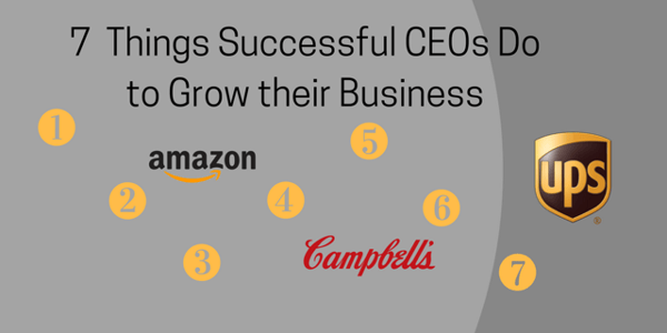 7 Things Successful CEOs Do to Grow their Business