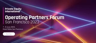 Join us at the PEI Operating Partners Forum in San Francisco
