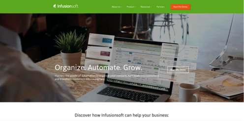 infusionsoft automation and productivity tools